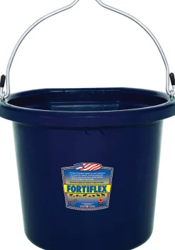 BRADLEY CALDWELL Fortiflex® 20-Quart FlatBack Bucket - Colors- Buy More Save More!|Feed & Water Buckets