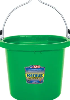 BRADLEY CALDWELL Fortiflex® 20-Quart FlatBack Bucket - Colors- Buy More Save More!|Feed & Water Buckets