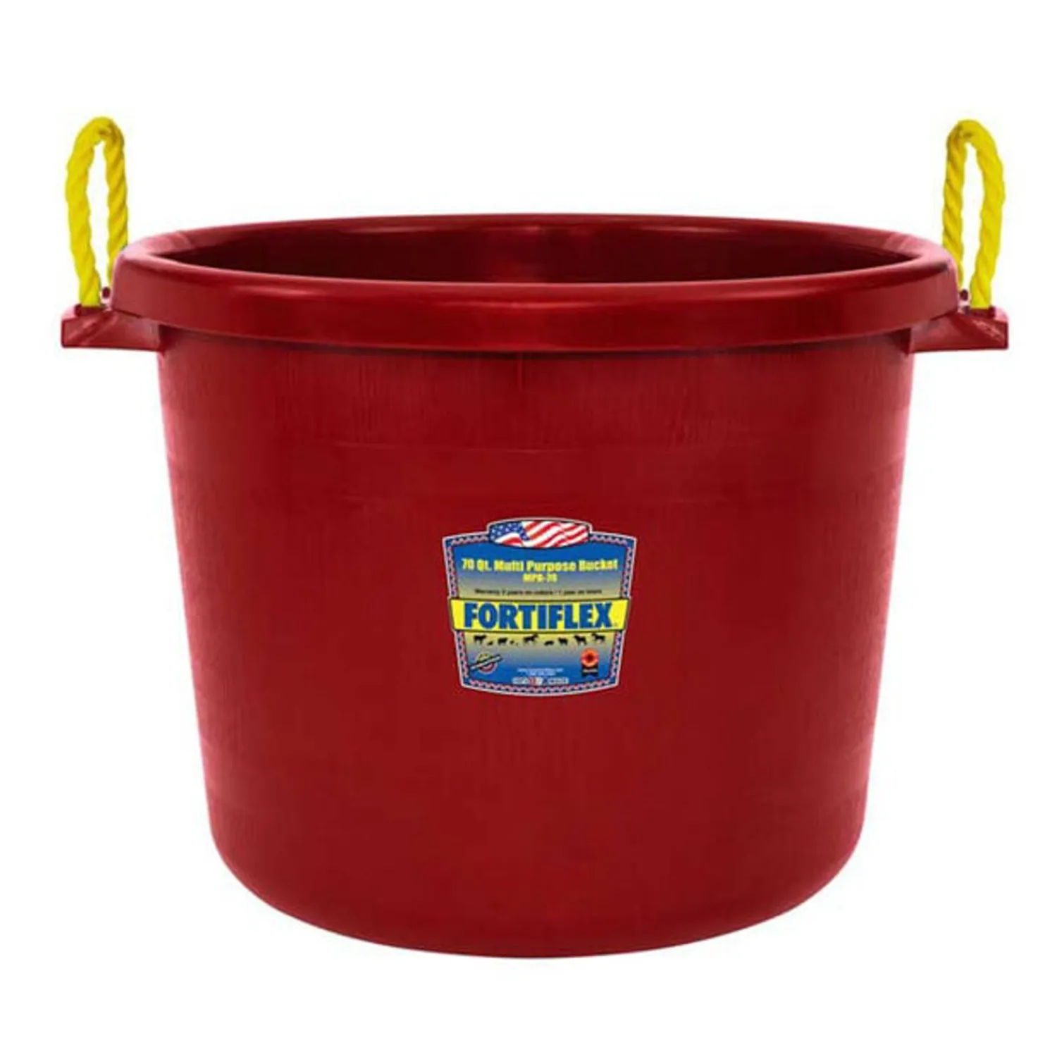 BRADLEY CALDWELL Fortiflex® 70-Quart Muck Bucket- Feed & Water Buckets