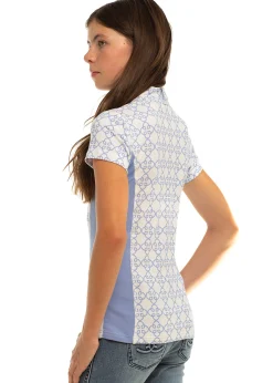 GOODE RIDER ™ Girls’ Ideal Show Shirt-Kids Kids' Casual Riding Clothes