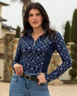 GOODE RIDER ™ Ideal Long-Sleeve Show Shirt- Long Sleeve Tops