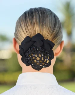 WHINNY WIDGETS Hair Net Bun Cover- Helmet Accessories|Helmet Accessories