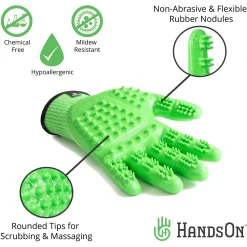 HANDSON EQUINE HandsOn™ Gloves in Colors- Bathing Tools|Brushes & Hoof Picks