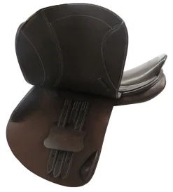 JPC EQUESTRIAN Henri de Rivel Millennium Covered Close Contact Saddle- English Saddles