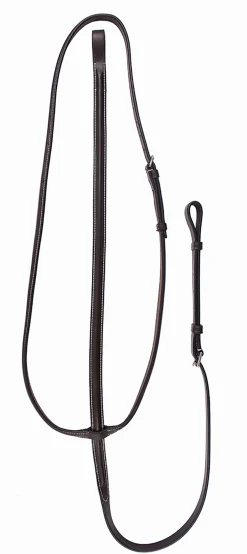 JPC EQUESTRIAN Henri de Rivel Pro Plain Raised Standing Martingale- Martingales & Breastplates