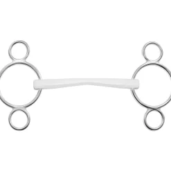 GEM-HERM SPRENGER Herm Sprenger® Duo 3-Ring Bit - 16 mm mouth- English Horse Bits