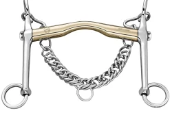 GEM-HERM SPRENGER Herm Sprenger® HO Revolving Cheek Weymouth - 14mm mouth- English Horse Bits