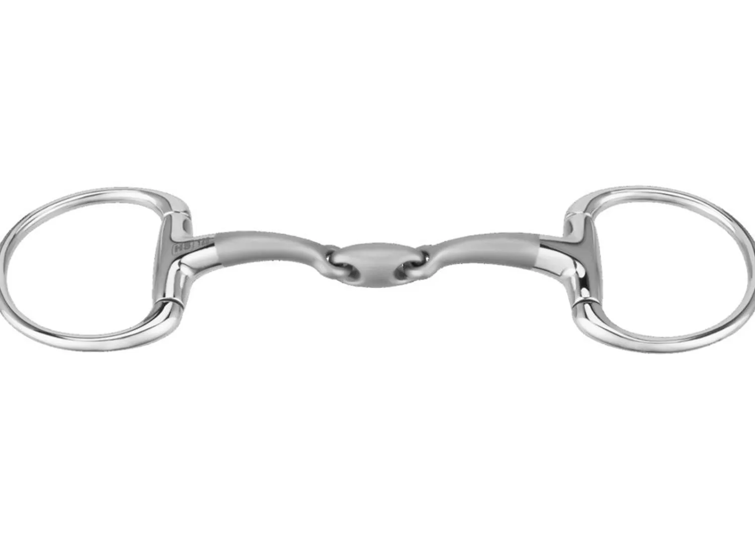 GEM-HERM SPRENGER Herm Sprenger® Satinox Double-Jointed Eggbutt Snaffle Bit with 14mm Mouth- English Horse Bits