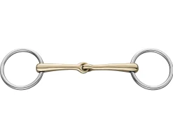 GEM-HERM SPRENGER Herm Sprenger® Sensogan® Bradoon - 12mm mouth; 55mm rings- English Horse Bits