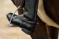 GEM-HERM SPRENGER Herm Sprenger® Ultra Fit Extra Grip Black Knob Spurs- Spurs & Spur Straps|Spurs & Spur Straps