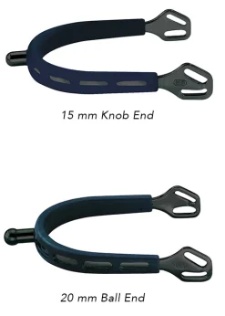 GEM-HERM SPRENGER Herm Sprenger® Ultra Fit Extra Grip Black Knob Spurs- Spurs & Spur Straps|Spurs & Spur Straps