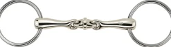 GEM-HERM SPRENGER Herm Sprenger® WH Ultra Sensogan® Bradoon - 14mm mouth; 55mm rings- English Horse Bits