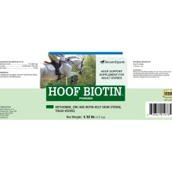 SMARTPAK Hoof Biotin Powder by SmartEquine™  - 1.12 lb- Horse Supplements