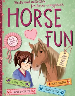 TRAFALGAR SQUARE Horse Fun: Facts and Activities for Horse-Crazy Kids- Books & Dvds