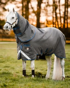 HORSEWARE ® Ireland Rhino® Plus HexStop Vari-Layer® 250 Gram Medium-Weight Turnout Blanket- Turnout Blankets