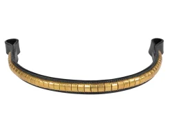 EQUINAVIA Horze Brass Clincher Browband- Bridle Parts & Accessories