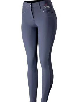 EQUINAVIA Horze Ladies’ Olivia Knee-Patch Breech with Silicone Grip- Knee Patch Breeches