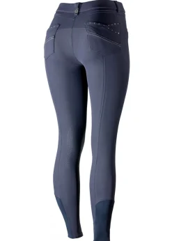 EQUINAVIA Horze Ladies’ Olivia Knee-Patch Breech with Silicone Grip- Knee Patch Breeches