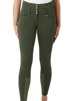 EQUINAVIA Horze Ladies' Tara High-Waist Full-Seat Breech- Full Seat Breeches