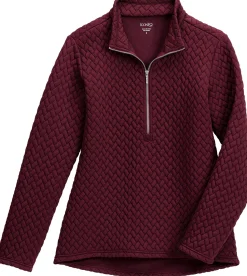 KIRSCH IconEQ™ Ladies’ Jordan Half-Zip Pullover- Sweaters & Winter Tops