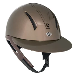 INT RIDING HELMET IRH® F1 Wide Brim Helmet with Metallic Finish- Riding Helmets|Riding Helmets
