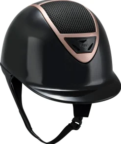 INT RIDING HELMET IRH® IR4G XLT Matte Finish & Rose Gold Frame Helmet- Riding Helmets|Riding Helmets
