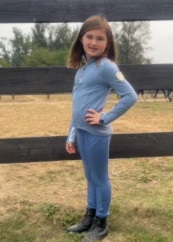 TOKLAT ORIGINALS Irideon® Kids’ Radiant Half-Zip Pullover-Kids Kids' Casual Riding Clothes