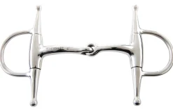 WEATHERBEETA JP by Korsteel® Eggbutt Full Cheek Snaffle Bit- English Horse Bits