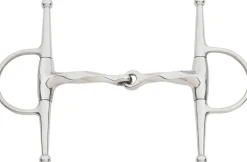 WEATHERBEETA JP by Korsteel® Slow Twist Full Cheek Snaffle Bit- English Horse Bits