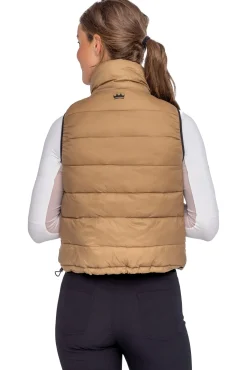 KASTEL DENMARK Ladies’ Contessa Reversible Quilted Vest- Casual Riding Vests