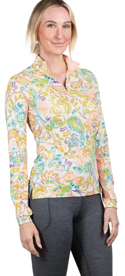KASTEL DENMARK Ladies’ Danica Long Sleeve Shirt- Long Sleeve Tops