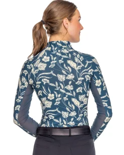 KASTEL DENMARK Ladies’ French Tulip Long-Sleeve Shirt - "Maeve"- Long Sleeve Tops