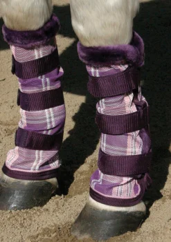 KENSINGTON ™ Fly Boots with Fleece Trim (Pair)- Fly Control|Fly Boots