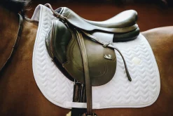 KENTUCKY HORSEWEAR Fishbone Jump Saddle Pad- Close Contact Saddle Pads