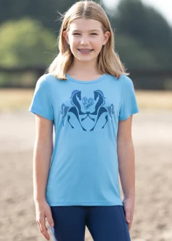 KERRITS ® Kids’ All We Need Is Horses Tee-Kids Kids' Casual Riding Clothes