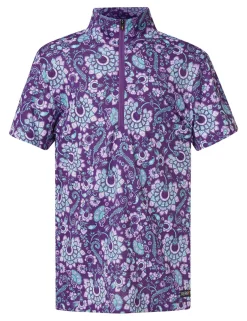 KERRITS ® Kids’ Always Cool IceFil® Short Sleeve Print Shirt-Kids Kids' Casual Riding Clothes