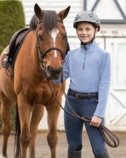 KERRITS ® Kids’ Up Tempo Fleece Tech Top-Kids Kids' Casual Riding Clothes