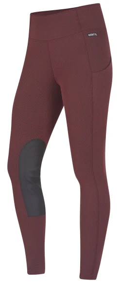 KERRITS ® Ladies’ Fleece Lite II Knee-Patch Tight- Winter Breeches