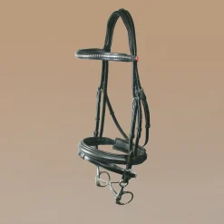 KIEFFER SATTLERWAREN Kieffer Comfort Clincher Snaffle Bridle- English Bridles