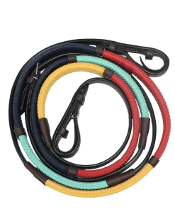 WEATHERBEETA Kincade Rainbow Rubber Training Reins- Reins