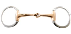 WEATHERBEETA Korsteel® Copper Mouth Jointed Eggbutt Bit- English Horse Bits