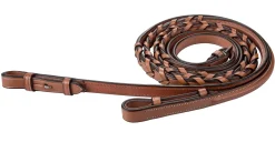 JPC EQUESTRIAN Laureate by Henri de Rivel Raised Fancy-Stitched Laced Reins- Reins