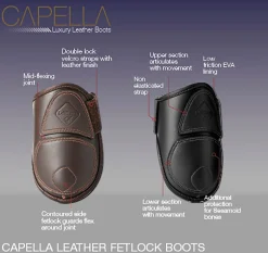 HORSE HEALTH TRADE LeMieux® Capella Fetlock Boots- Horse Boots