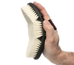 HORSE HEALTH TRADE LeMieux® Flexi Goat Hair Body Brush- Brushes & Hoof Picks