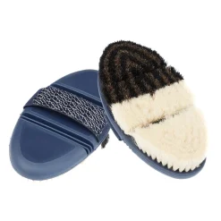HORSE HEALTH TRADE LeMieux® Flexi Half & Half Finishing Brush- Brushes & Hoof Picks