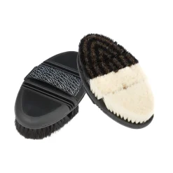 HORSE HEALTH TRADE LeMieux® Flexi Half & Half Finishing Brush- Brushes & Hoof Picks