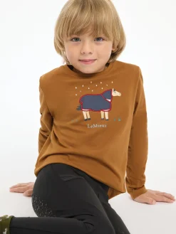 HORSE HEALTH TRADE LeMieux® Kids’ Mini Jessie Long Sleeve Top-Kids Kids' Casual Riding Clothes