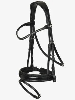 HORSE HEALTH TRADE LeMieux® Kudos Dressage Flash Bridle- English Bridles