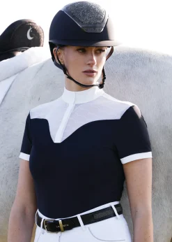 HORSE HEALTH TRADE LeMieux® Ladies’ Emily Short Sleeve Show Shirt- Show Shirts