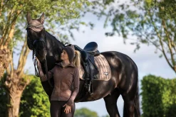 HORSE HEALTH TRADE LeMieux® Loire Satin Classic Dressage Square- Dressage Pads|Close Contact Saddle Pads